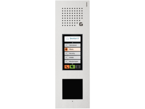 NeuroKom IP Sprechstelle mit Touchdisplay, 1 Vorrichtung für Zutrittsleser in V2A-Edelstahlausführung, GL 950-Access: Gehrke