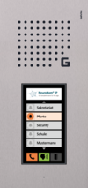 NeuroKom serverlose Edelstahl-Nebensprechstelle mit 7'' Touchscreen-Monitor GL 950: Gehrke