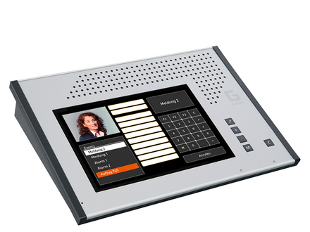NeuroKom Modul-Tischsprechstelle mit 10.1'' Multi-Touch-Display DS 9500-LI: Gehrke