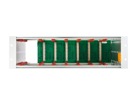 19''-Schnittstellenrahmen zur Aufnahme von 6 Interfacebaugruppen IF 90-SSR6/40-SSR6: Gehrke