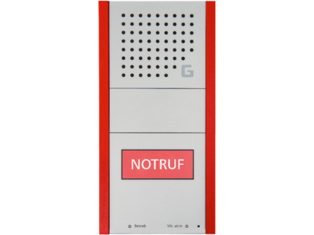 NeuroKom IP serverlose Notfallsprechstelle mit Notruf-Taste WS 938-1-NOT: Gehrke