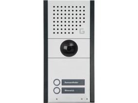 NeuroKom serverlose Nebensprechstelle mit Videokamera / Videosprechstelle und 2 Zielwahltasten WS 908-2-VIR: Gehrke